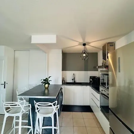 Le Nicol's-piscine-parking-wifi Apartment *