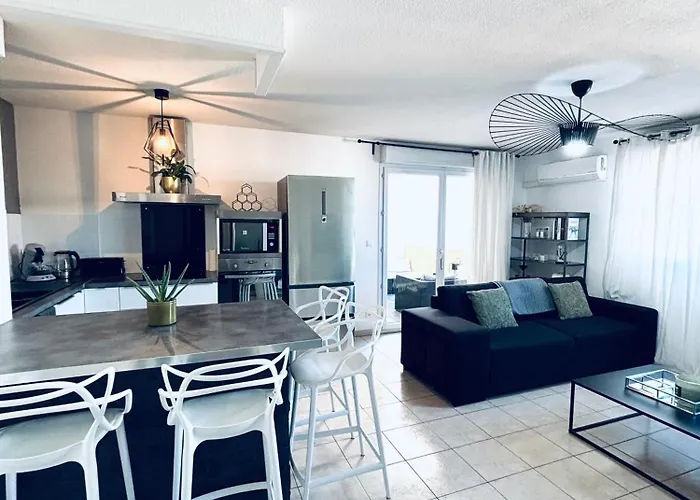 Le Nicol's-piscine-parking-wifi-clim Apartment *