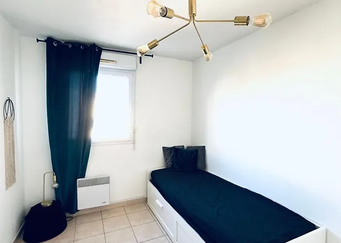 Apartment Le Nicol's-piscine-parking-wifi-clim Béziers